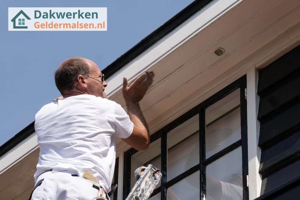 Dakgoot afwerken door onze dakdekker Dakgoot afwerken door onze dakdekker in Geldermalsen